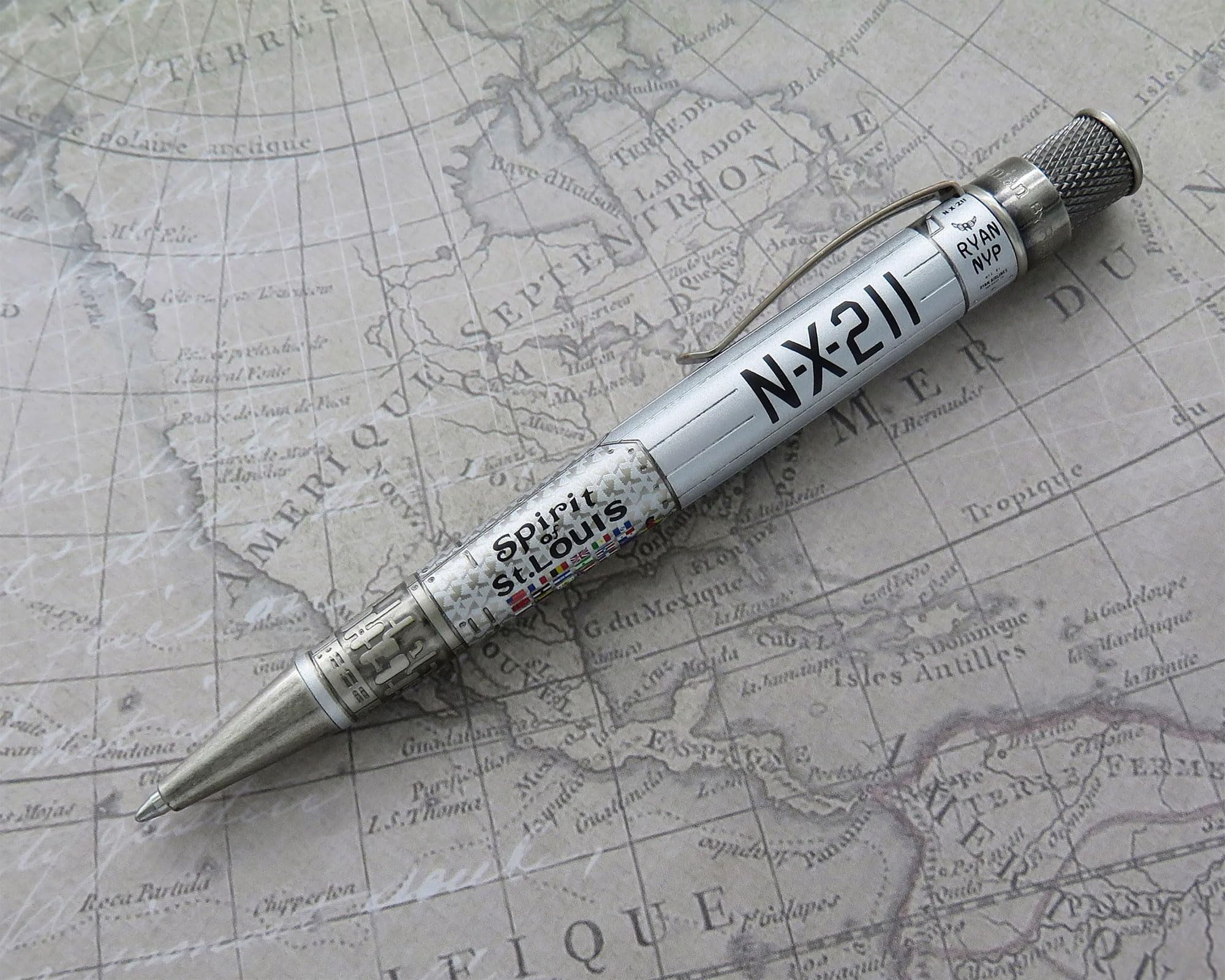 Retro51 スミソニアン Spirit of St.Louis ボールペン Retro 51 para Smithsonian - Spirit of St. Louis Rollerball
